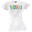 Nirvana - Color Logo Juniors T-Shirt
