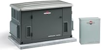 Briggs & Stratton 40233 12,000-Watt Bi-Fuel Standby Generator with 100 Amp Transfer Switch