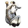 Percheron Draft Horse Whimsical Coat Hook
