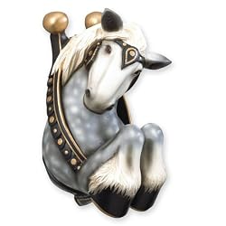 Percheron Draft Horse Whimsical Coat Hook