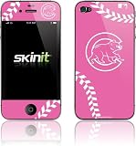 Skinit Chicago Cubs Pink Game Ball Vinyl Skin for Apple iPhone 4 / 4S