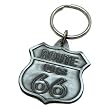 Route 66 Pewter Key Chain