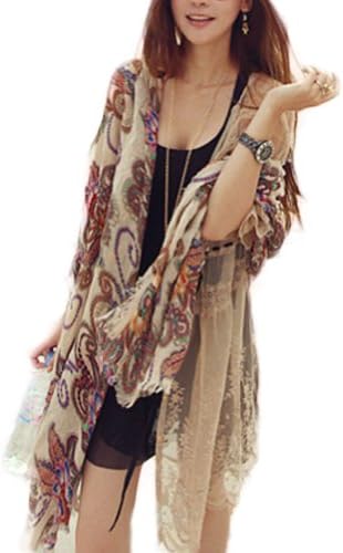 Urparcel Womens Boho Warm Knitted Scarf Stole Wraps Shawl Scraves Stole Pashmina