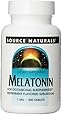 Source Naturals Melatonin 1mg, Peppermint, 300 Tablets
