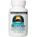 Source Naturals Melatonin 1mg, Peppermint, 300 Tablets