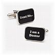 Doctor Slogan Cufflinks