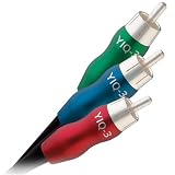 AudioQuest class 3 component video cable - RCA plugs 2m (6.56') 3-cable set
