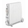 De'Longhi Rapido G011230RTW Oil Filled Radiator, 3kW