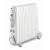 De'Longhi Rapido G011230RTW Oil Filled Radiator, 3kW