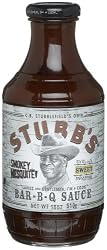 Stubb's Smokey Mesquite BBQ Sauce, 18-Ounce Bottles (Pack of 6)