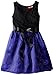 Ruby Rox Big Girls' Flower Embellished Tie Dress