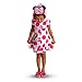 Disney Minnie Mouse Swimsuit Hooded Cover-Up with Ears for Girls (2T)