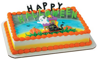Halloween House & Candle Set By Decopac