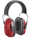 Honeywell Low Profile NRR 25 Earmuff, Red