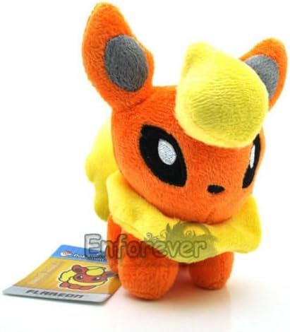 5.5" Pokemon GO FLAREON Plush Soft Toy Doll^PC1765