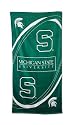 Michigan State Spartans Fiber Reactive Pool/Beach/Bath Towel (Team Color)