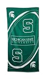 Michigan State Spartans Fiber Reactive Pool/Beach/Bath Towel (Team Color)
