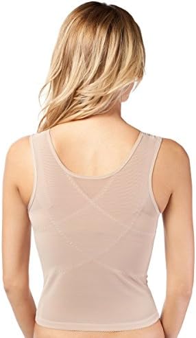 Barbra Lingerie Women's Shapewear Under the Bra Shaping Tank (Small, Nude)