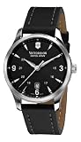 Victorinox Swiss Army Men039s 241474 Alliance Black Dial and Strap Watch on sale