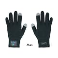 Hi Call Smartphone Handschuh Bluetooth Lautsprecher Gloves Touch Mann Schwarz