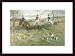 Businesslike Trio, A, Art Poster by George Derville Rowlandson, with Wood Frame, post...
