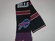BUFFALO BILLS 100% Acrylic Winter Scarf 7" Wide 64" Long with Team Logo & Colors