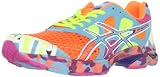 ASICS Men's Noosa TRi 7 Running Shoe,Neon Orange/White/Turquoise,12 M US