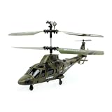U801 Ultra Stable Mini 3.5 Channel Army Military Indoor RC Helicopter with Built-in Gyro... by UDI