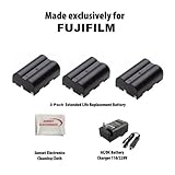 3 Pack Li-Ion Extended Life Replacement Battery Pack For The Fujifilm NP-15 ....