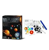 Kidz Lab - Solar System Mobile Making Kit - Childs Science & Education Kit