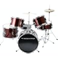 On Stage DrumFire DK7500-WR Drum Set Wine Red Metallic Kit
