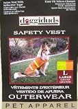 Vo-Toys Safety Vest Large For Dogs Orange
