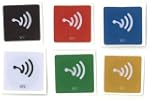 6x NFC Sticker als Aufkleber mit Mifa...