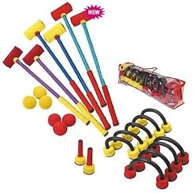 Click here to buy Champion Sports Foam Croquet Set.