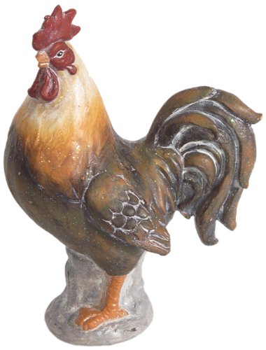 Brauns-Heitmann 62312 Keramik-Hahn mit Glimmer / ca. 18 x 11 x 25 cm / braun Preisvergleich