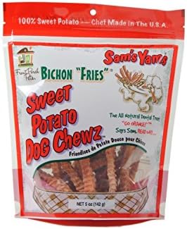 Front Porch Pets® Bichon Fries® - Sweet Potato Dog Chewz, 6 pack