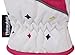 SimpliKids Girl's Waterproof Insulation Ski Snowboard Gloves (White, M(7-9Y))