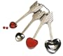 RSVP Endurance Heart Measuring Spoon - Size 4