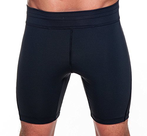 Mens Black Quick Drying Stretch Yoga Workout Short by Gary Majdell Sport Size Medium Mens Black Quick Drying Stretch Yoga Workout Short by Gary Majdell Sport Size Medium