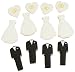 Monaco Baking Company Wedding Cookies (Wedding Gown, Tuxedo, Heart Cookies), 12-Regard Assorted Cookies