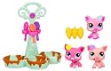 Littlest Petshop - 94460 - Poup&eacute;e - Petshop Les Triples - Cochons
