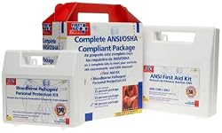 First Aid Only 50 Person With Cpr Faceshield Compliant Package