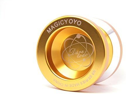 MAGICYOYO New Professional Yo-yo N8 Golden Dare To Do Alloy Aluminum Yo-yo Toy
