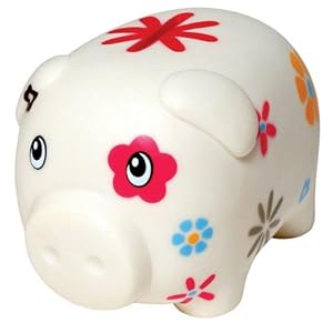 Spring Pig Posh Piggy Bank by Bud