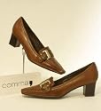 Trendiger schicker Comma Leder Pumps cognac - feines Kalbleder