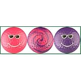 Smiley Face Golf Balls  Bright Colors