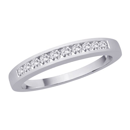 Platinum 1/4 ct. Diamond Wedding Band