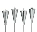 Blomus 65012 4 Pc Miniature Torches Set