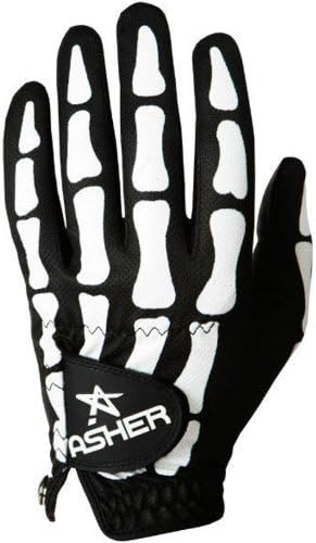 Asher Golf Glove DEATHGRIP COOLTECH death grip cool tech skeleton skull