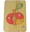 European Wooden Apple Puzzle